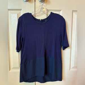 ANN TAYLOR - Navy Blue Blouse - Size S